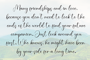 Malibu | Script Font, a Handwritten Font by Scratchones (Thumbnail 6 of 8)