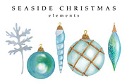 Seaside Christmas, an Illustration by Dana Designs (Thumbnail 5 of 7)