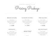 Pricing List, a Flyer Template by ARP Creation (Thumbnail 3 of 4)