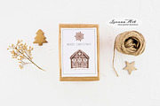 Christmas Gingerbread Clip Art, a Seasonal Illustration by Leonaa art (Thumbnail 3 of 9)