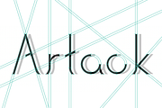 Artack Type Design, a Sans Serif Font by LizLi (Thumbnail 1 of 3)