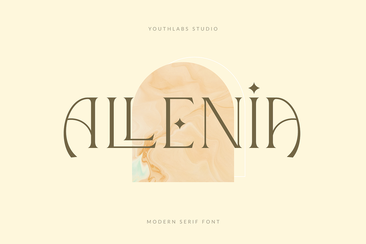 Allenia Serif - Modern Font, a Serif Font by Youthlabs Studio (Photo 2 of 21)