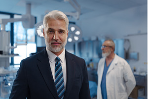 Portrait of pharmaceutical sales, a Health & Medical Photo by HalfPoint