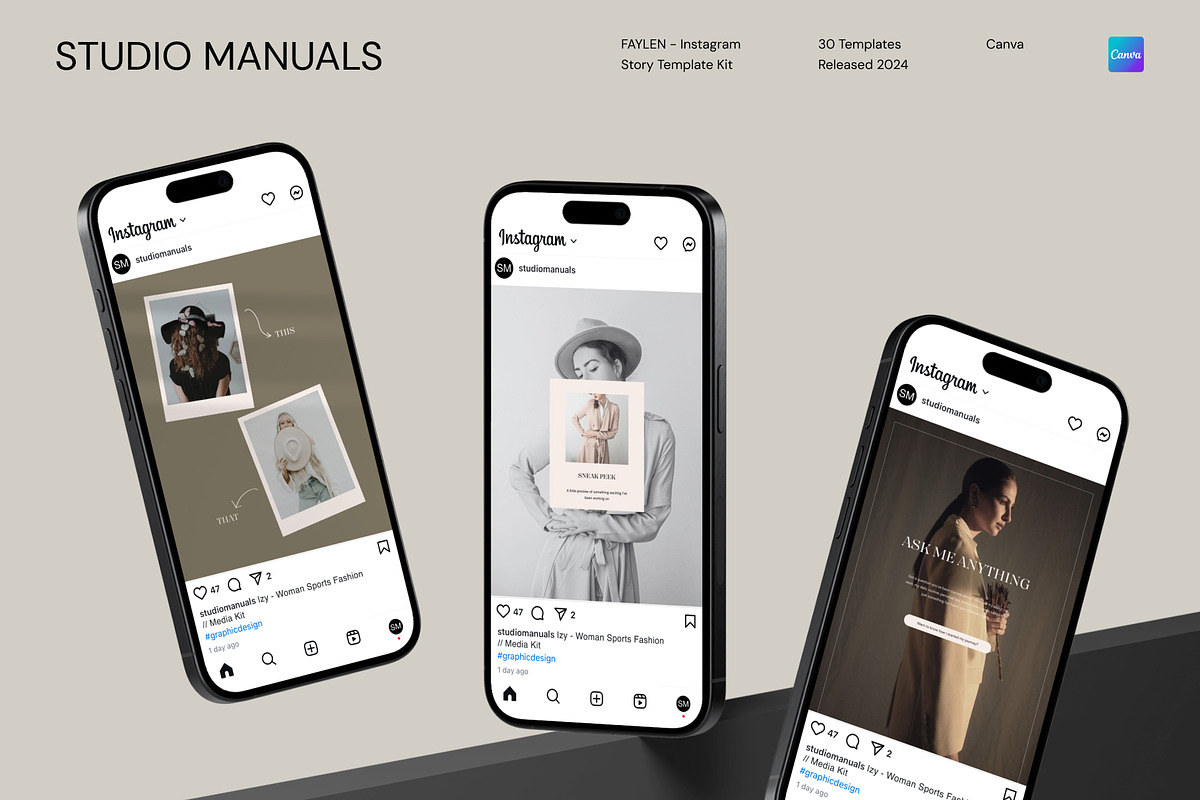 FAYLEN – Instagram Story Template, a Social Media Template by Studio Manuals (Photo 5 of 8)