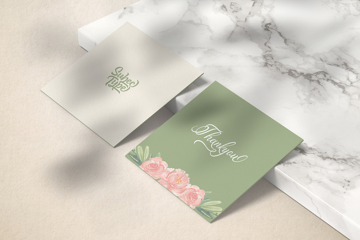 Madelican / Calligraphy Font, a Script Font by Subectype Studio (Photo 21 of 21)