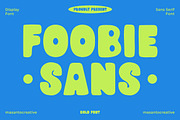 Foobie Sans – Sans Serif Typeface, a Sans Serif Font by kangfont Studio (Thumbnail 2 of 10)