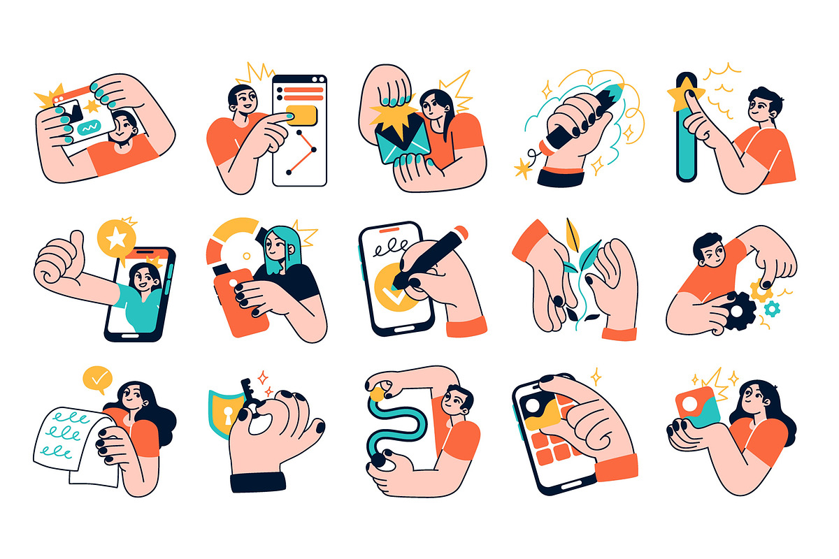 Business Concept illustrations, an Illustration by StonePic (Photo 2 of 3)