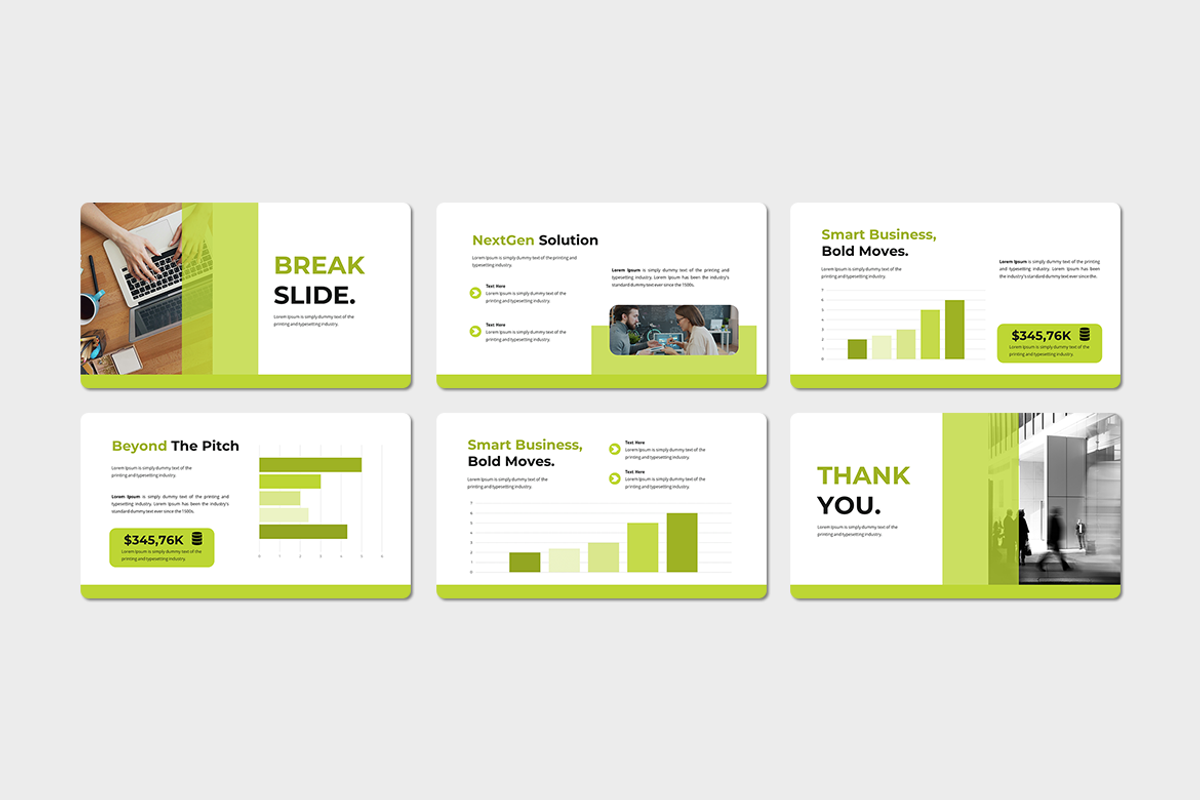 Pitch Deck - Keynote Template, a Presentation Template by QR Design Studio (Photo 3 of 3)