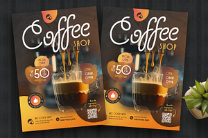 Coffe Shop Flyer Template