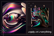 Liquid Metal | Iridescent Pack, a Texture Graphic by Ckybe's Corner (Thumbnail 6 of 8)