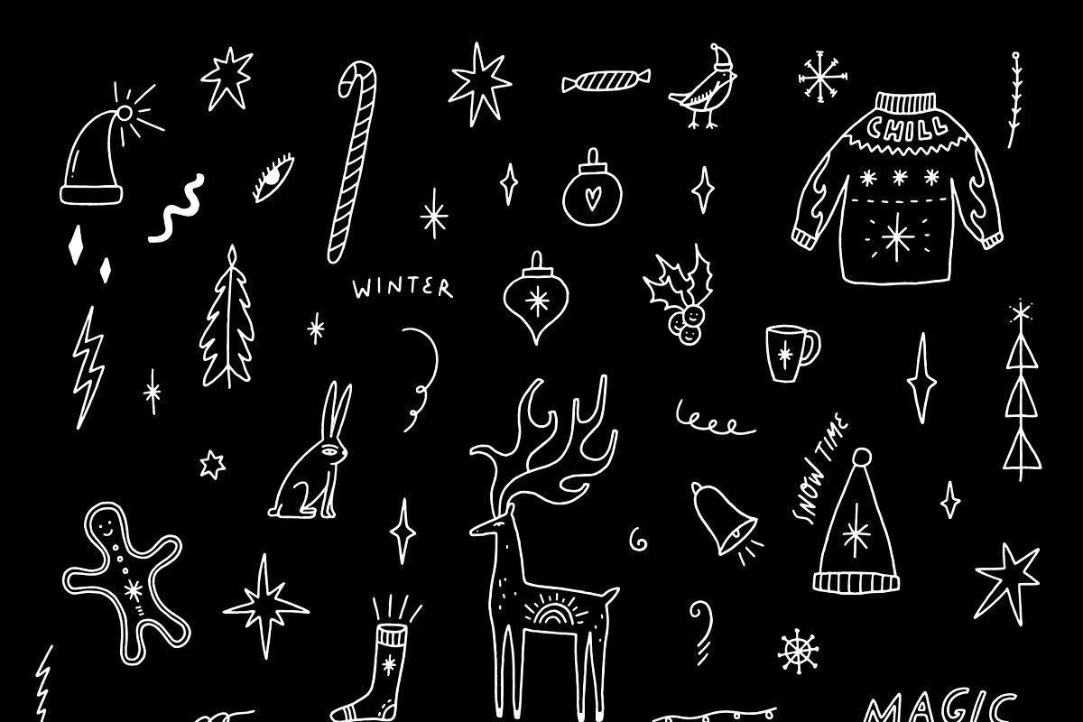 Holly Jolly Bundle, an Animal Illustration by Annie Konst (Photo 4 of 11)