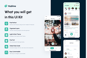 Hubline - Social Network Mobile App