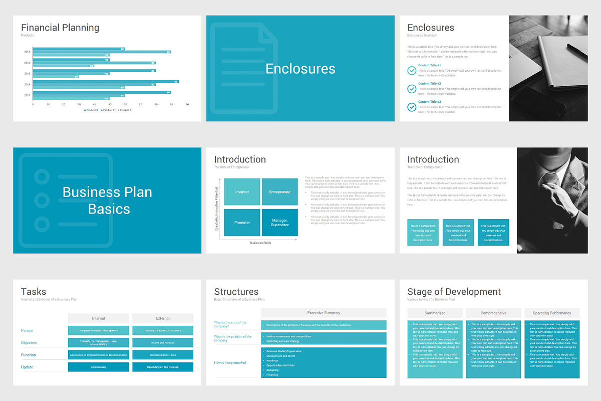 Best Business Plan Keynote Template, a Presentation Template by SlideSalad (Photo 24 of 34)