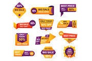 Retail Sale Tags, a Finance Illustration by alexdndz (Thumbnail 2 of 11)