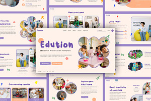 Education PowerPoint, a Presentation Template by Azruca