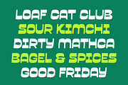 Garpit Organic Reverse Contrast Font, a Sans Serif Font by Pekotype (Thumbnail 5 of 16)