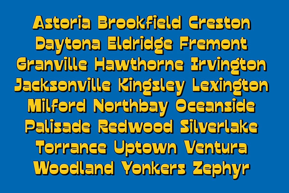Boldvint - Vintage Pop Headline Type, a Sans Serif Font by Roams Type (Photo 4 of 7)