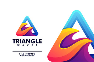 Triangle Colorful Logo