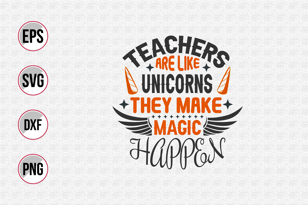 teacher typographic svg bundle., a Graphic by Uniquesvg99 (Photo 9 of 21)