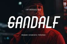 Gandalf - Futuristic Font