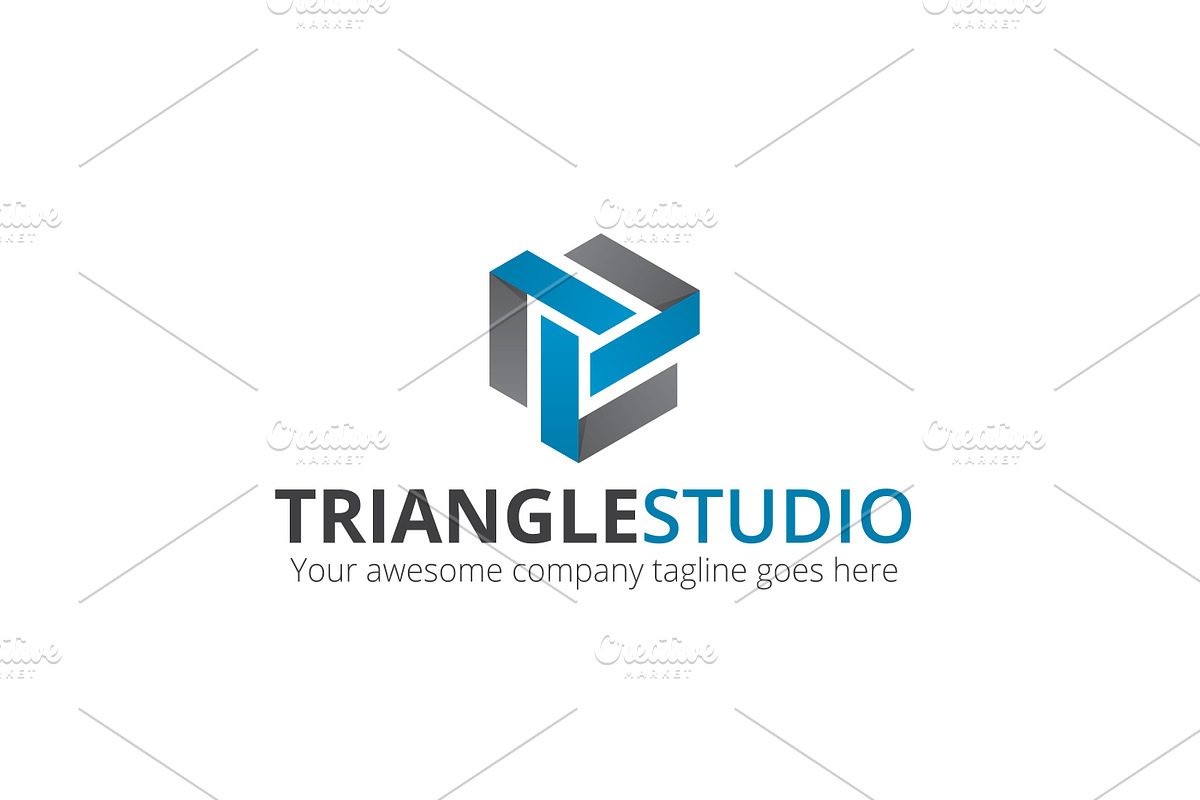 Triangle Studio Logo, a Branding & Logo Template by XpertgraphicD