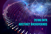 20 Big Data Abstract Backgrounds, a Technology Illustration by Handmadefont (Thumbnail 1 of 19)