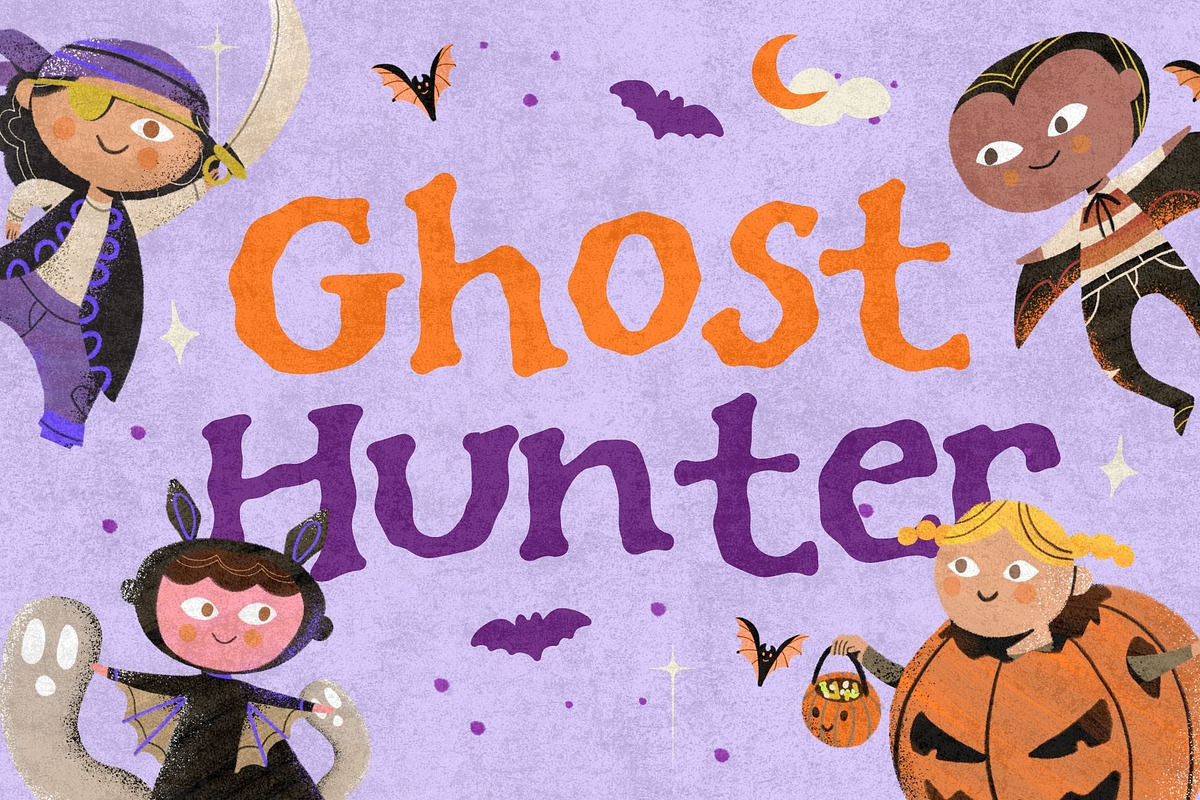 Ghomy Halloween, a Handwritten Font by maghrib (Photo 3 of 10)
