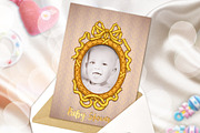 Antique baroque photo frame, an Object Graphic by KatPush (Thumbnail 3 of 5)