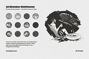Multi App Retro Halftone Brushes, a Brush Add-On by brushapes.com (Thumbnail 8 of 12)