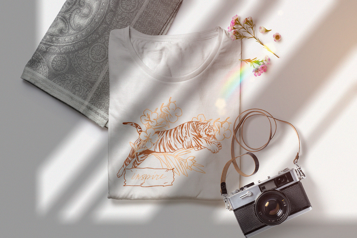 Line Art for T-shirt, an Illustration by NKTN (Photo 9 of 9)