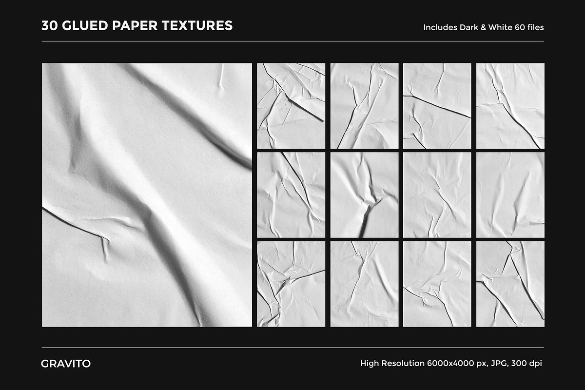 Paper Texture Collection, a Texture Graphic by Gravito (Photo 3 of 13)