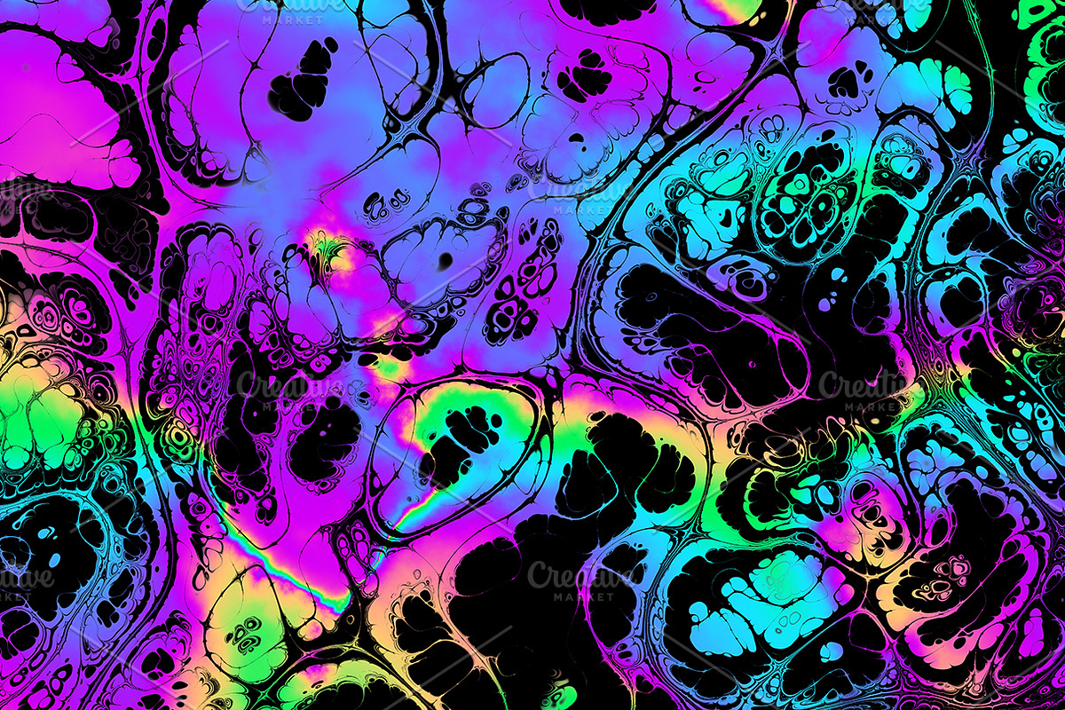 Acid psychedelic textures 50 Pack, a Texture Graphic by tkdesign (Photo 16 of 50)
