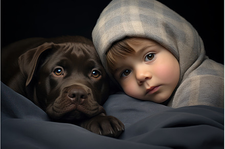 Small Little baby dog floor, a Person Photo by Ylivdesign