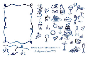 Hand Drawn Wedding Icons