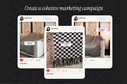 Woven Throw Template Bundle | Mockup, a Household Mockup by VisualGrid (Thumbnail 8 of 9)
