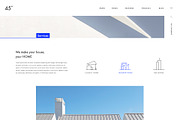 45 Degrees - Architecture Template, a Websites & App Template by Milo Studio (Thumbnail 5 of 7)