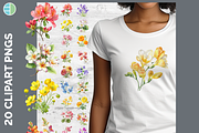 Flower Illustration Bundle, 20 PNG, a Decorative Illustration by Enliven Designs (Thumbnail 1 of 8)