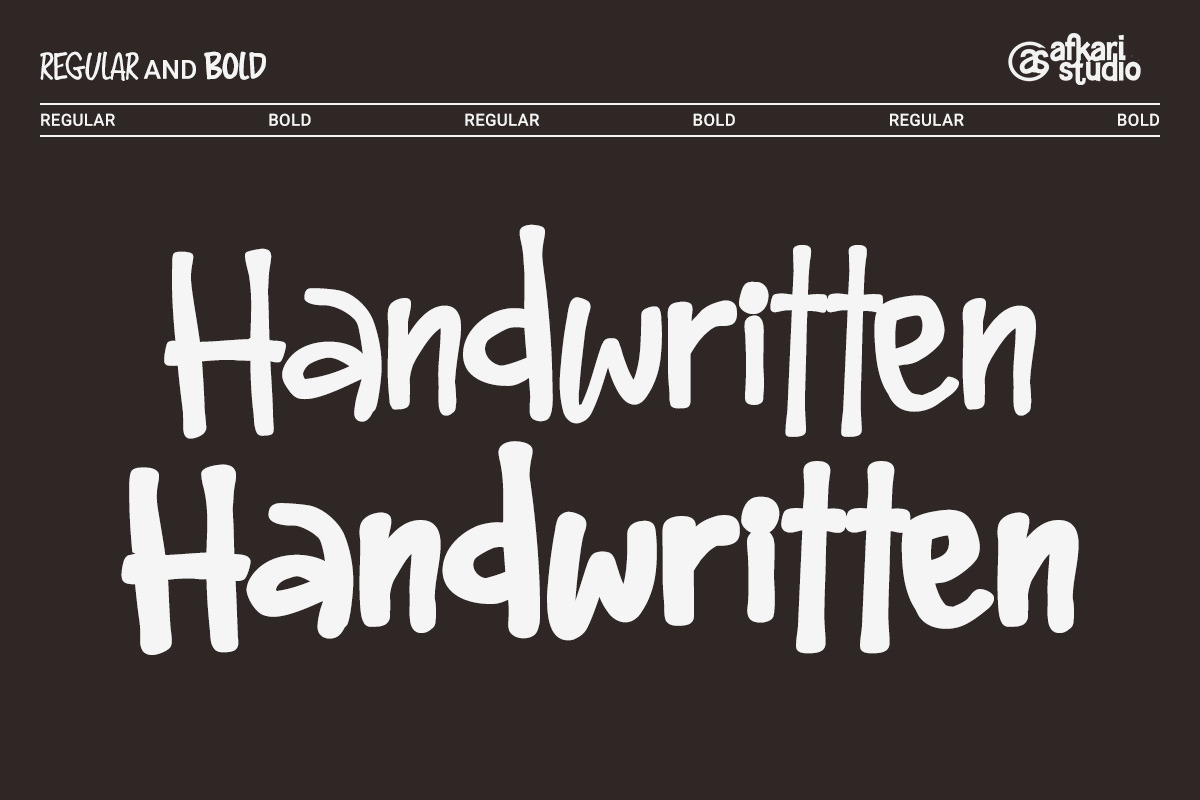 Malem - Natural Handwritten Display, a Handwritten Font by Afkari Studio (Photo 2 of 11)