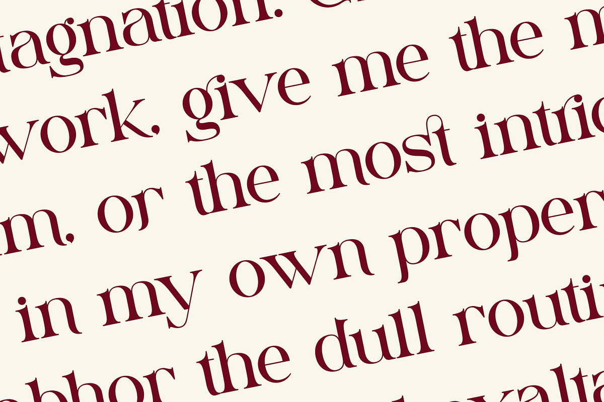 Qaftan - Elegant Serif Font, a Serif Font by Aqeel_Art (Photo 7 of 12)