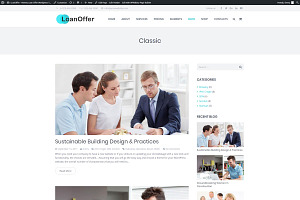 LoanOffer - Loan & Business Theme