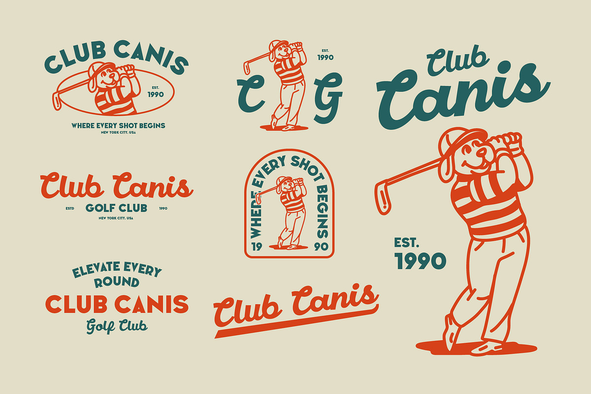 Animals Golf Mascot Bundle, a Sport Illustration by Skilline Supply Co. (Photo 17 of 22)