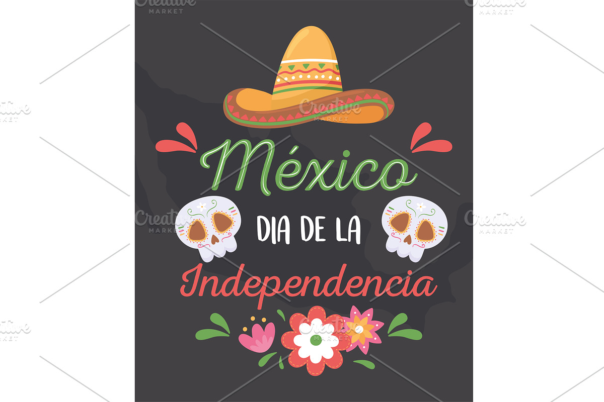 mexico celebration independece, an Object Illustration by studiogstock