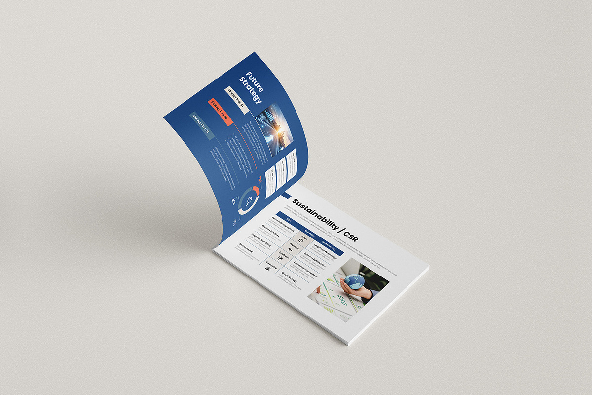 Company Profile Template, a Brochure Template by Creativity-Design (Photo 6 of 7)