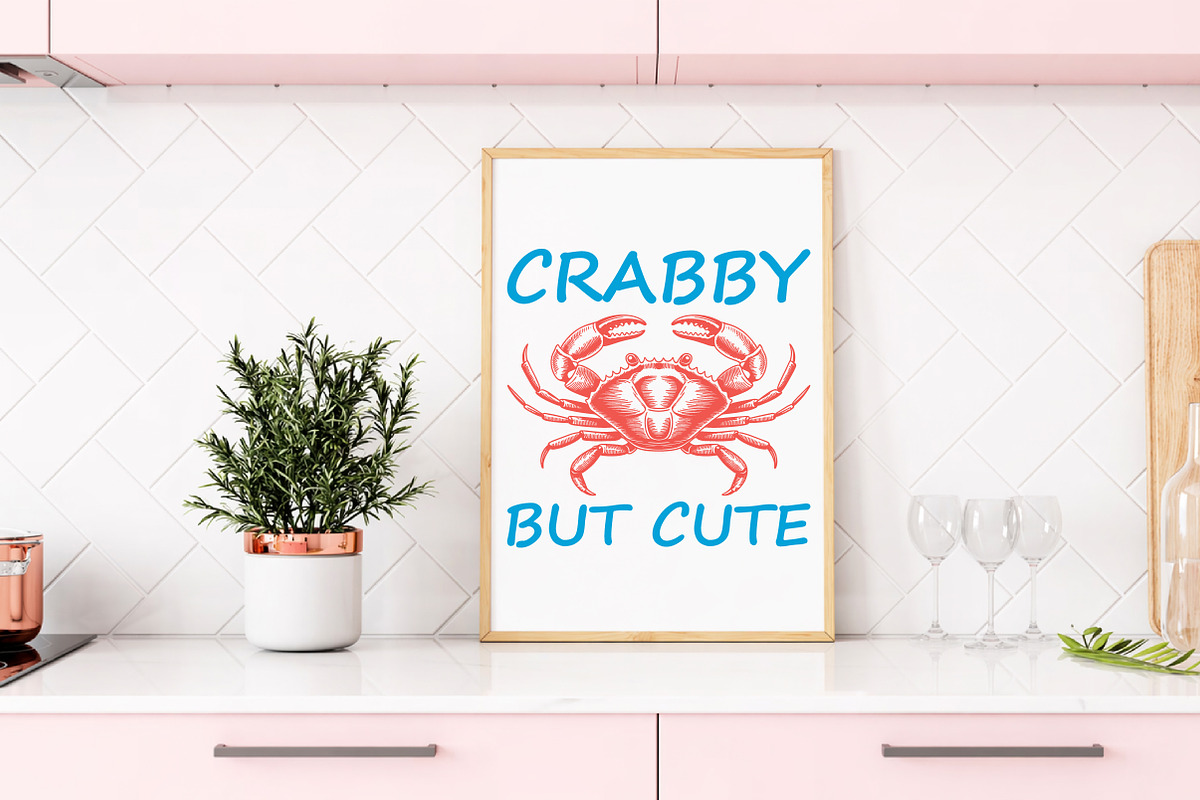 Crabby But Cute PNG, Trendy Beach, a Seasonal Illustration by Libby Wishes (Photo 3 of 5)