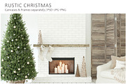 BIG BUNDLE Christmas Mockups, a Poster Template by MyHomeMockups (Thumbnail 8 of 11)