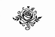 Elegant Rose Flower Bundle, an Illustration by Gfx_Store (Thumbnail 9 of 9)