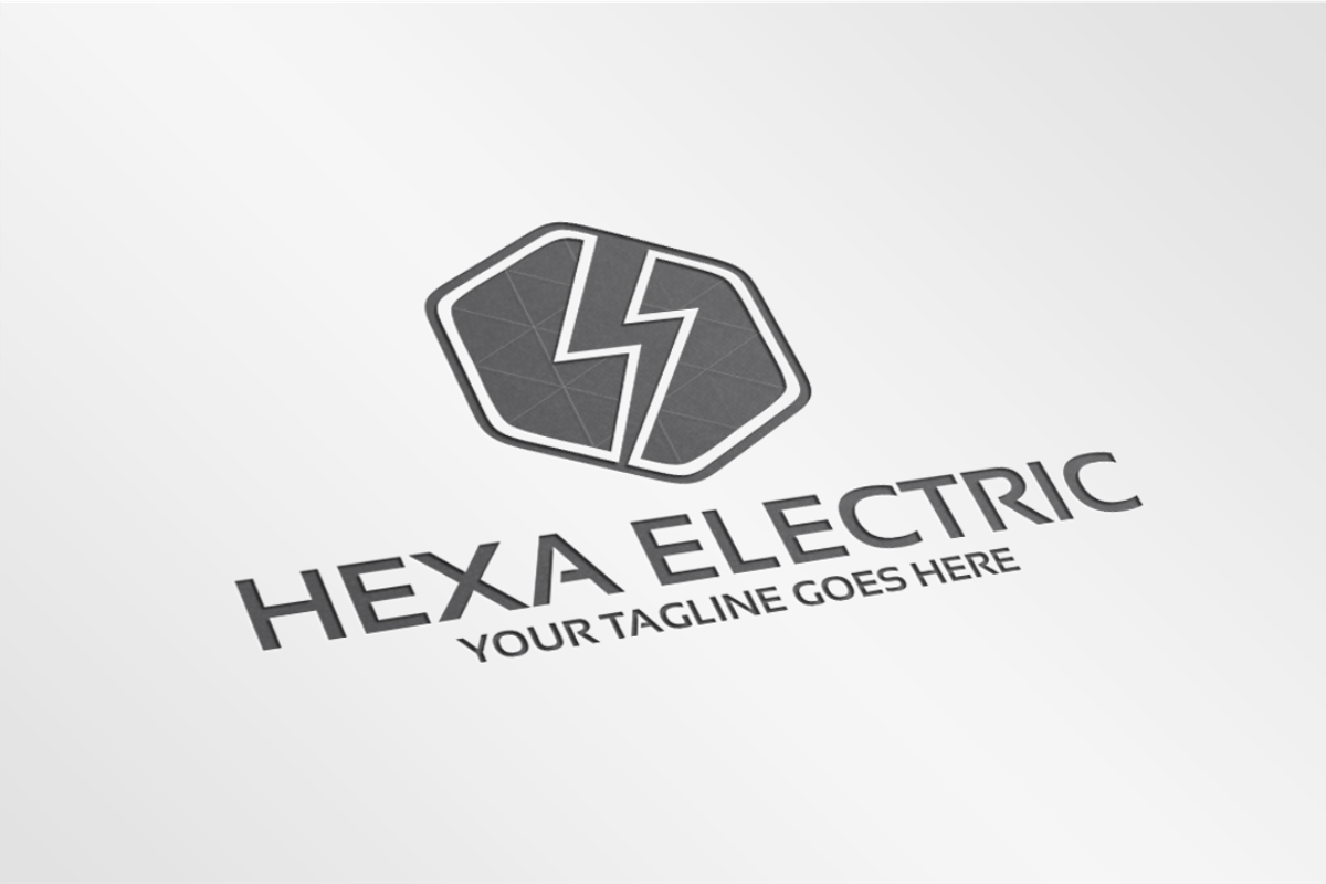 Hexa Electric – Logo Template, a Branding & Logo Template by Alfam17 (Photo 2 of 3)