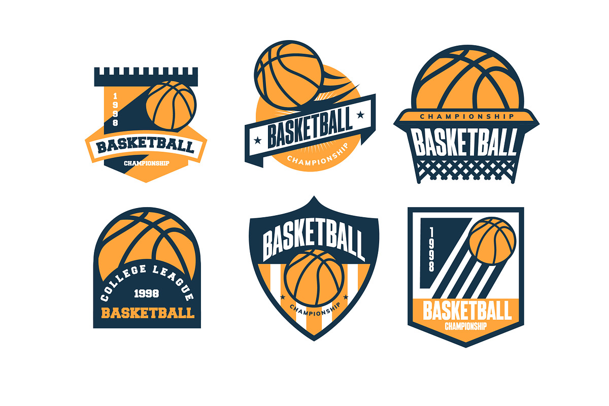 12 logo basketball BUNDEL, a Branding & Logo Template by grindstudio (Photo 2 of 3)