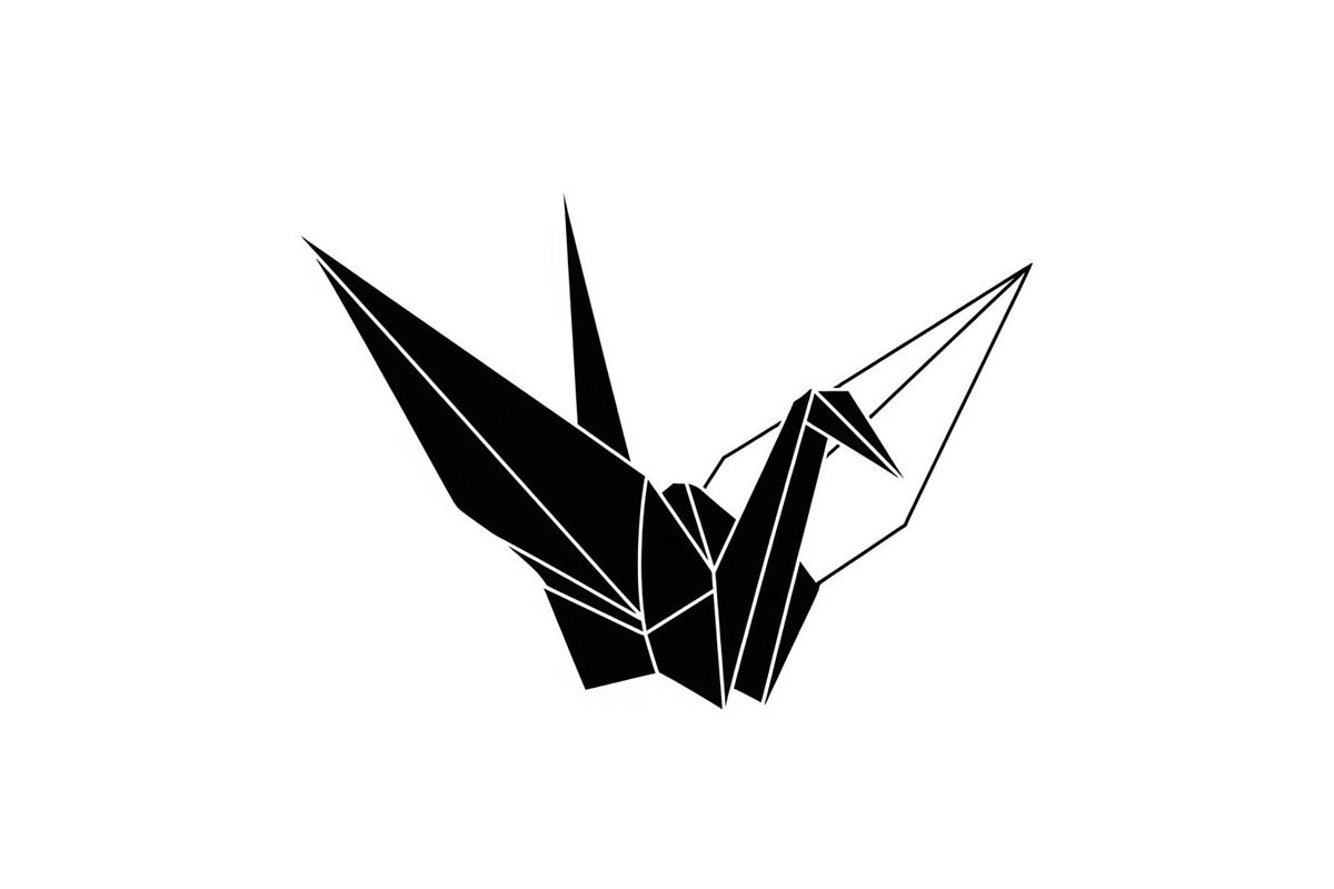 Paper Origami Crane Bird Icon, an Icon by Designer_Momina (Photo 1 of 6)