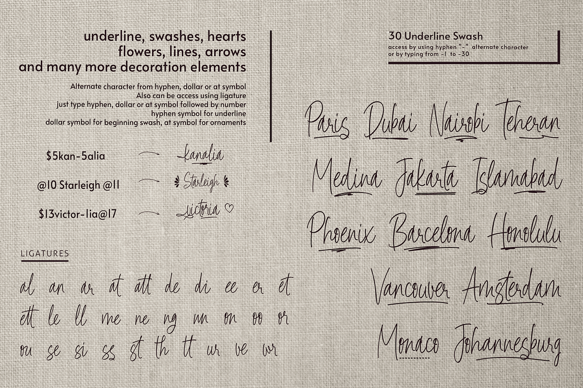 Celestial Riviera Handwriting Font, a Handwritten Font by Letterhanna Studio (Photo 9 of 10)